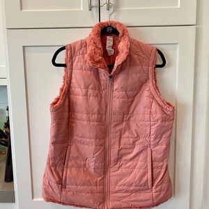 NWOT Jockey Reversible Faux Fur Vest